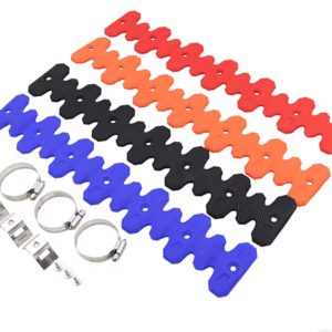 Захист від опіків металевий в термосиліконі 40 см.